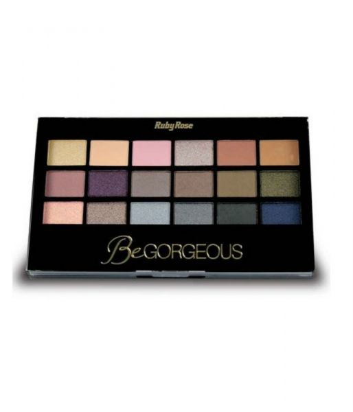 Paleta de Sombras Be Gorgeous - Ruby Rose
