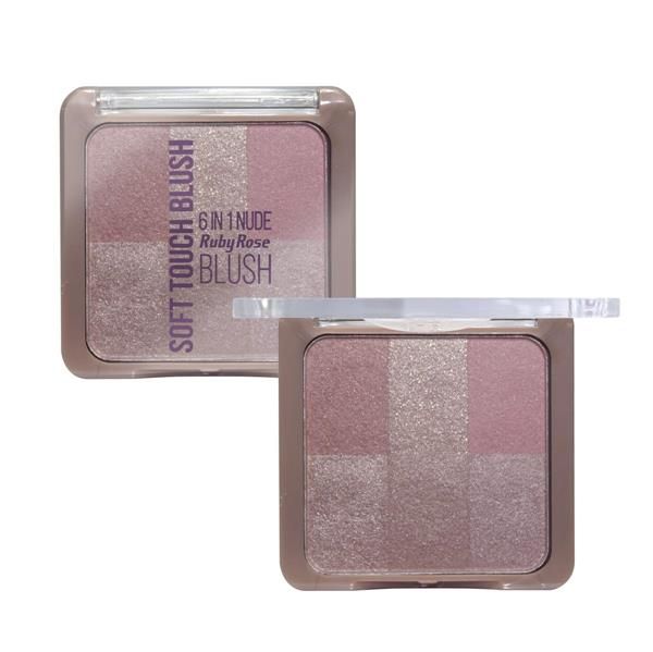 Blush Soft Touch 6 em 1 cor 02 - Ruby Rose