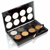 Paleta Kit com 6 Sombras, 1 Corretivo Facial e 1 Primer de Olhos - Fenzza Look Show
